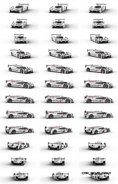 2015 Porsche 919 Hybrid 360-degree Turntable Images 44-tile