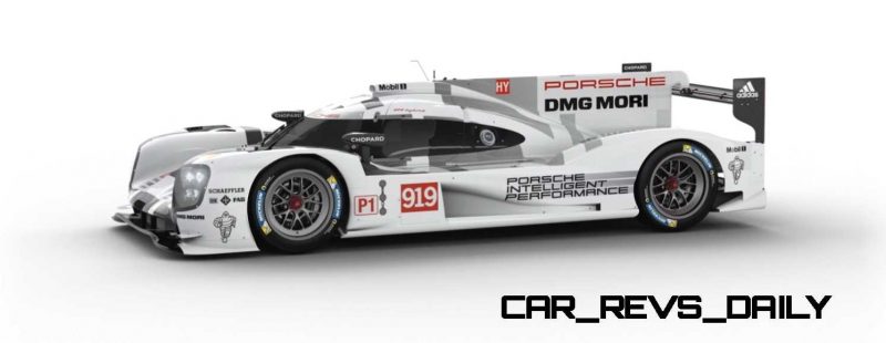 2015 Porsche 919 Hybrid 360-degree Turntable Images 52