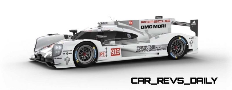 2015 Porsche 919 Hybrid 360-degree Turntable Images 53