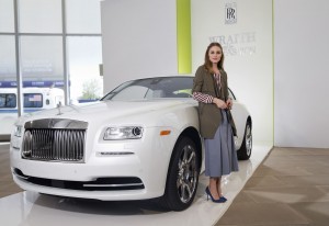 Fashion Icon Olivia Palermo Receives A First Look At Rolls-Royce Motor Cars' Latest Design Creation, Wraith "Inspired by Fashion" During The Global Debut Of The Stunning New Motor Car At An Exclusive Event In The Heart Of New York City