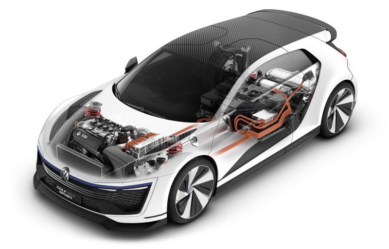 Volkswagen Studie Golf GTE Sport