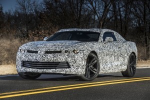 2016 Chevrolet Camaro engineering prototype