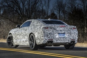 2016 Chevrolet Camaro engineering prototype