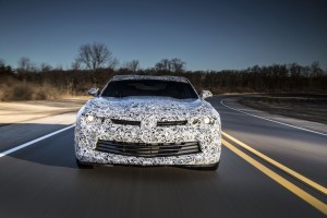 2016 Chevrolet Camaro engineering prototype