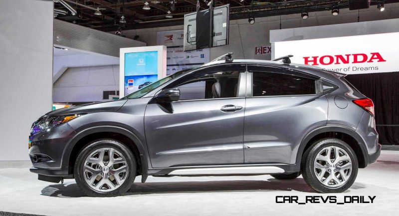 Accessorized 2016 HR-V at the 2015 NAIAS