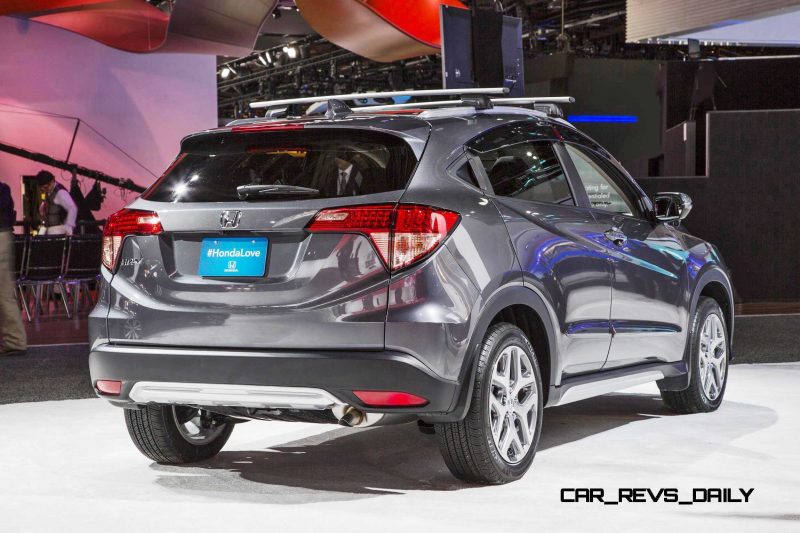 Accessorized 2016 HR-V at the 2015 NAIAS