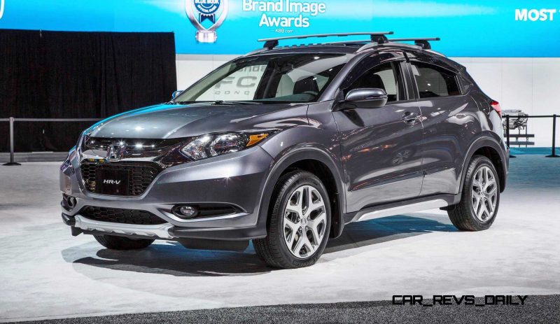 Accessorized 2016 HR-V at the 2015 NAIAS