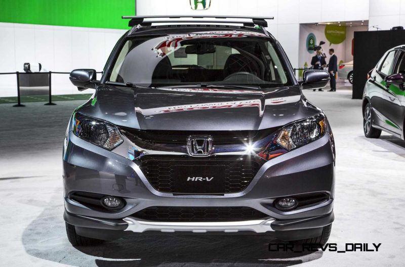 Accessorized 2016 HR-V at the 2015 NAIAS