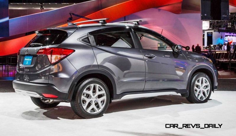 Accessorized 2016 HR-V at the 2015 NAIAS