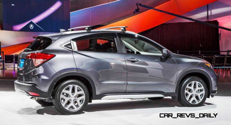 Accessorized 2016 HR-V at the 2015 NAIAS