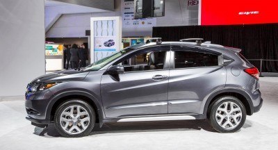 Accessorized 2016 HR-V at the 2015 NAIAS