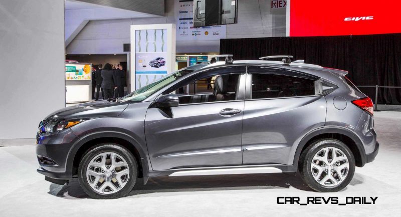 Accessorized 2016 HR-V at the 2015 NAIAS