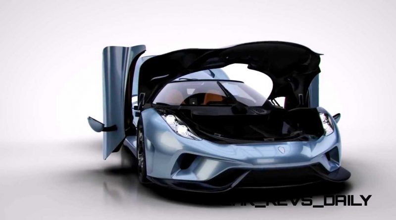 2016 Koenigsegg REGERA - Animated Flyaround 99