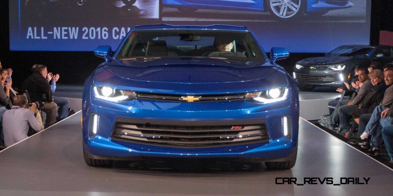 2016 Chevy Camaro Unveiled At Employee Event