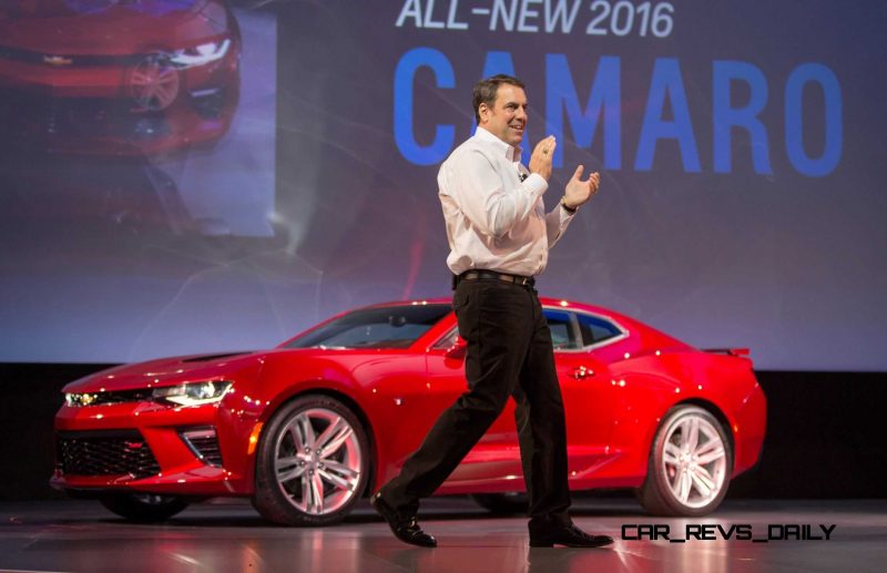 2016 Chevy Camaro Unveiled At Employee Event