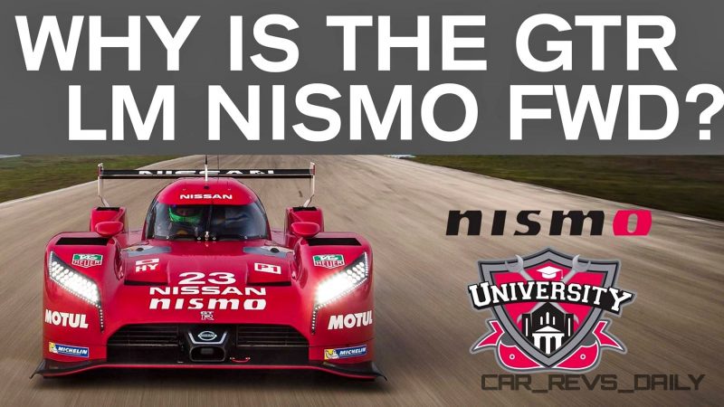 NISMO University: Why is the GT-R LM NISMO front-wheel drive?