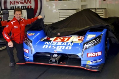 Nissan celebrates 1990 pole lap of Le Mans with retro livery for LM P1 car
