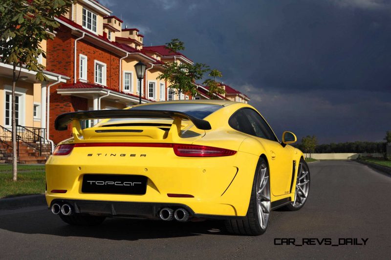 Porsche 991 Stinger by TopCar Now Available for All 911 Carrera Models and Bodystyles 32