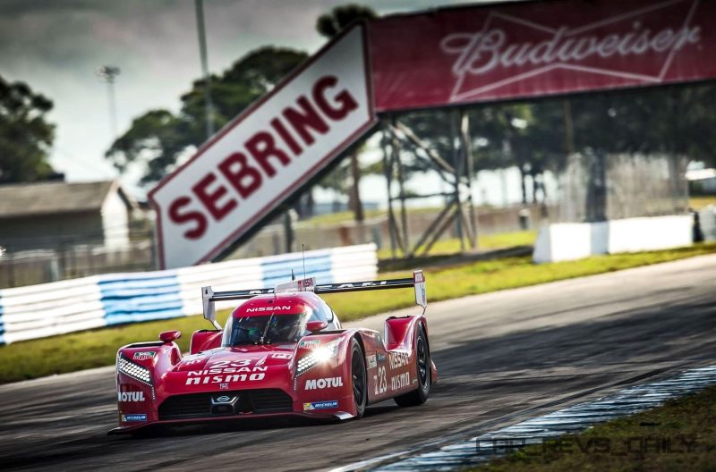 Nissan GT-R LM NISMO Testing in Sebring