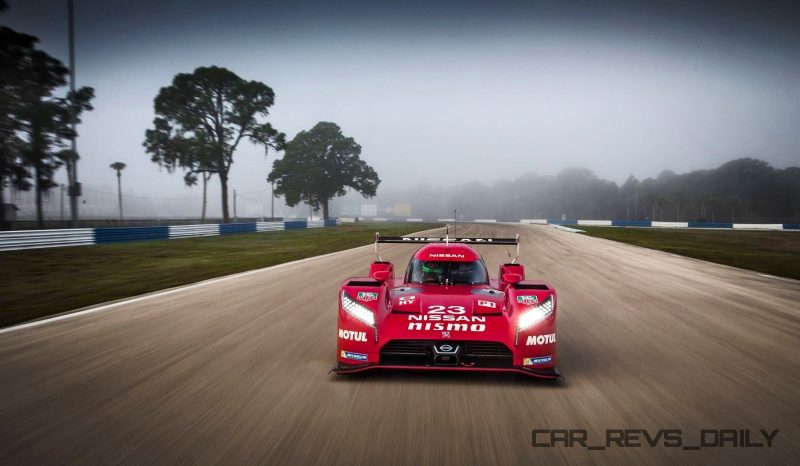 Nissan GT-R LM NISMO Testing in Sebring