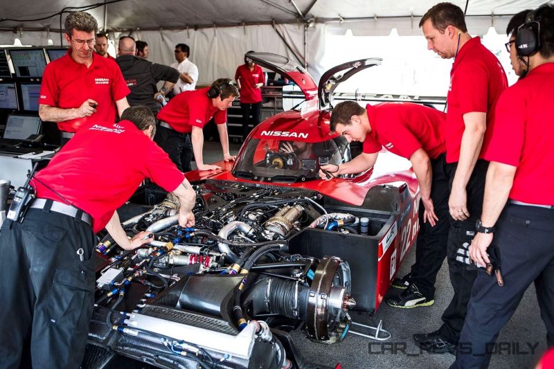 Nissan GT-R LM NISMO Test Session