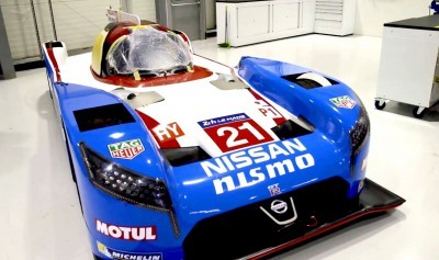 Nissan celebrates 1990 pole lap of Le Mans with retro livery for LM P1 car