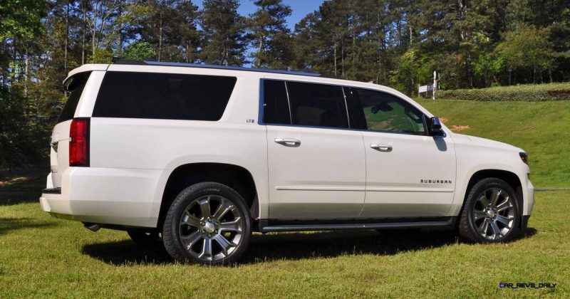 2015 Chevrolet Suburban LTZ 4WD White Diamond Tricoat 16