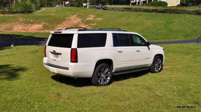 2015 Chevrolet Suburban LTZ 4WD White Diamond Tricoat 54