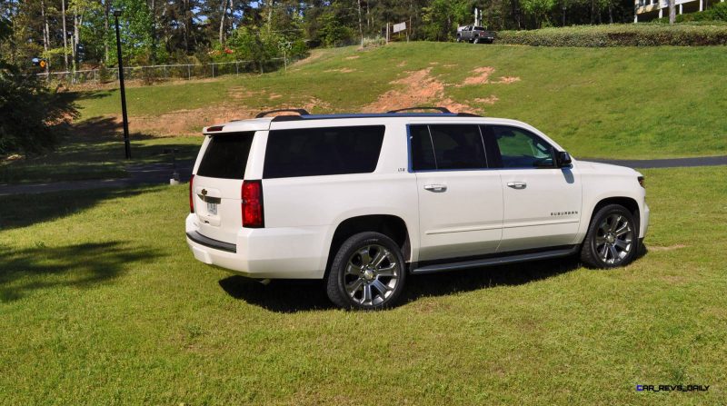 2015 Chevrolet Suburban LTZ 4WD White Diamond Tricoat 56