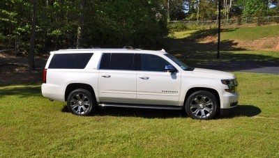 2015 Chevrolet Suburban LTZ 4WD White Diamond Tricoat 61