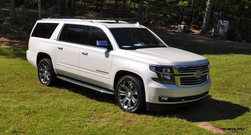 2015 Chevrolet Suburban LTZ 4WD White Diamond Tricoat 68