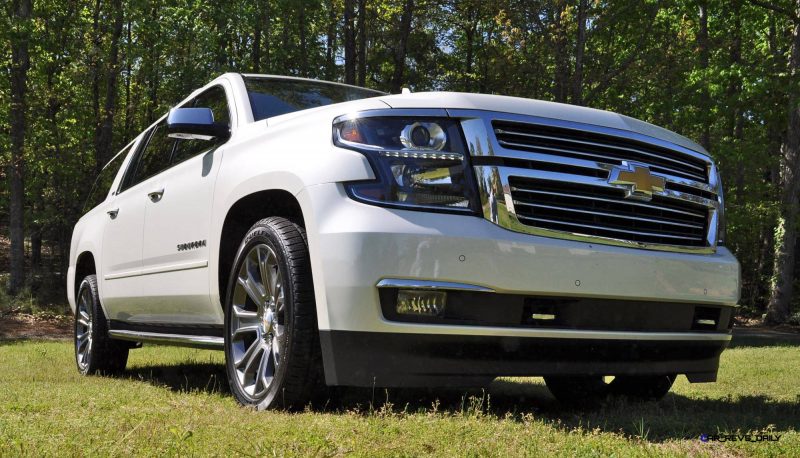 2015 Chevrolet Suburban LTZ 4WD White Diamond Tricoat 76