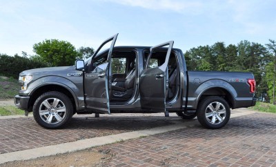 2015 Ford F-150 Platinum 4x4 Supercrew Review 103