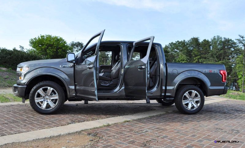 2015 Ford F-150 Platinum 4x4 Supercrew Review 103