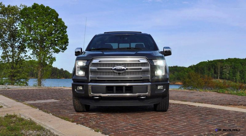 2015 Ford F-150 Platinum 4x4 Supercrew Review 107