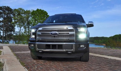 2015 Ford F-150 Platinum 4x4 Supercrew Review 108