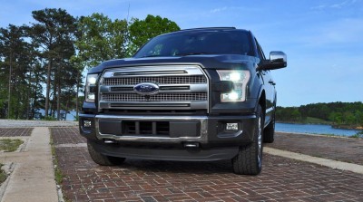 2015 Ford F-150 Platinum 4x4 Supercrew Review 109