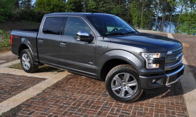 2015 Ford F-150 Platinum 4x4 Supercrew Review 54