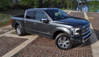 2015 Ford F-150 Platinum 4x4 Supercrew Review 55