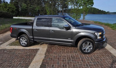 2015 Ford F-150 Platinum 4x4 Supercrew Review 56