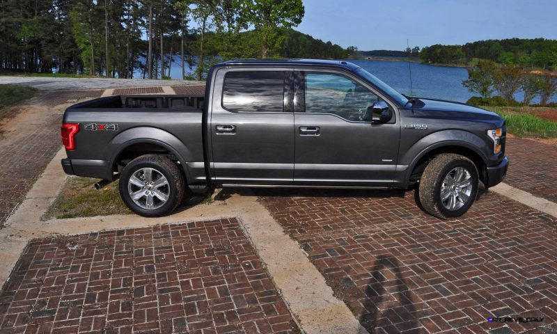 2015 Ford F-150 Platinum 4x4 Supercrew Review 57