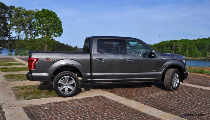 2015 Ford F-150 Platinum 4x4 Supercrew Review 61