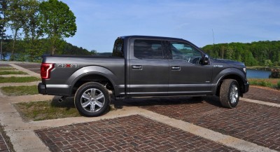 2015 Ford F-150 Platinum 4x4 Supercrew Review 62