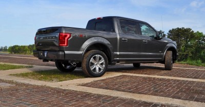 2015 Ford F-150 Platinum 4x4 Supercrew Review 68