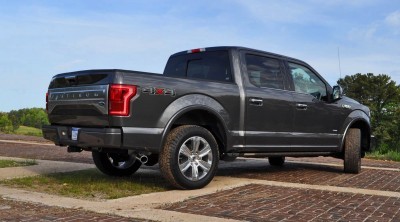 2015 Ford F-150 Platinum 4x4 Supercrew Review 69