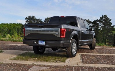 2015 Ford F-150 Platinum 4x4 Supercrew Review 75