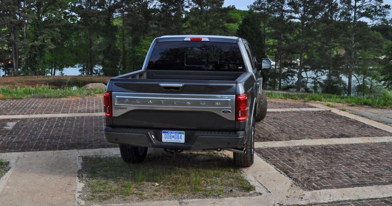 2015 Ford F-150 Platinum 4x4 Supercrew Review 83