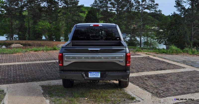 2015 Ford F-150 Platinum 4x4 Supercrew Review 86