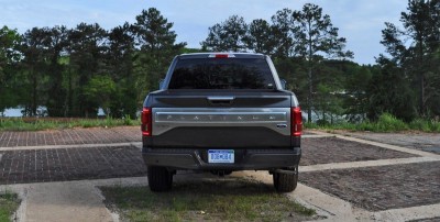 2015 Ford F-150 Platinum 4x4 Supercrew Review 88