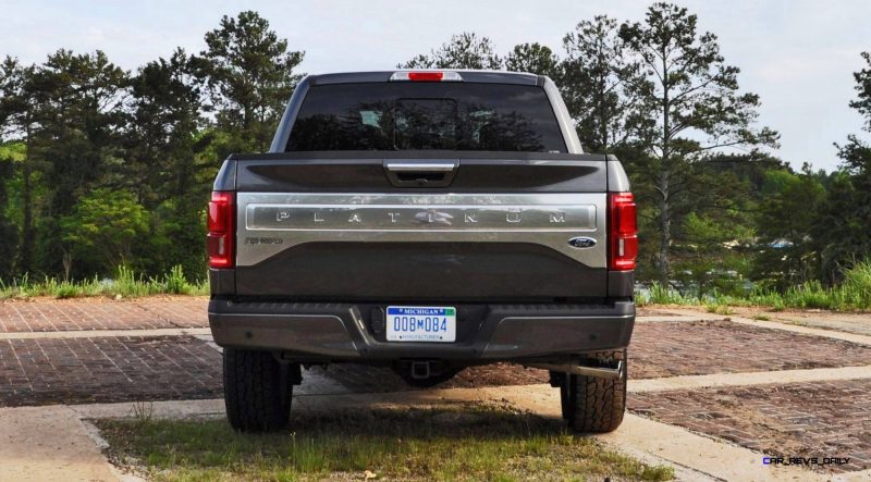 2015 Ford F-150 Platinum 4x4 Supercrew Review 89